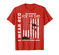 Red Friday Deployed Dad Military T-Shirt - Novelty Apparel for Adults - T-Shirt, Sweatshirt, Hoodie