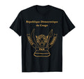 Drc Democratic Republic Congo Passport T-Shirt - Fun Novelty Design Unisex - T-Shirt, Sweatshirt, Hoodie
