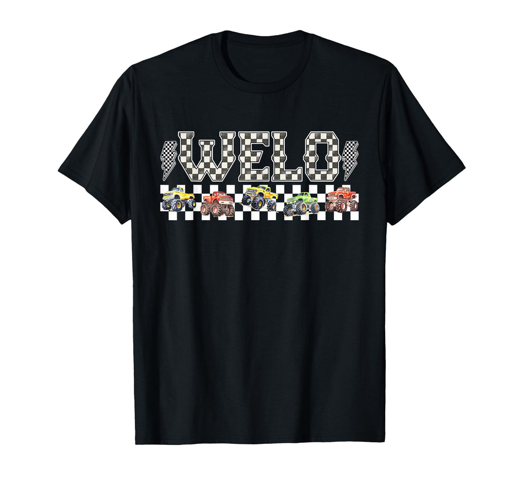 Welo Monster Truck Family Crew Birthday T-Shirt - Graphic Print Men Women - T-Shirt, Sweatshirt, Hoodie