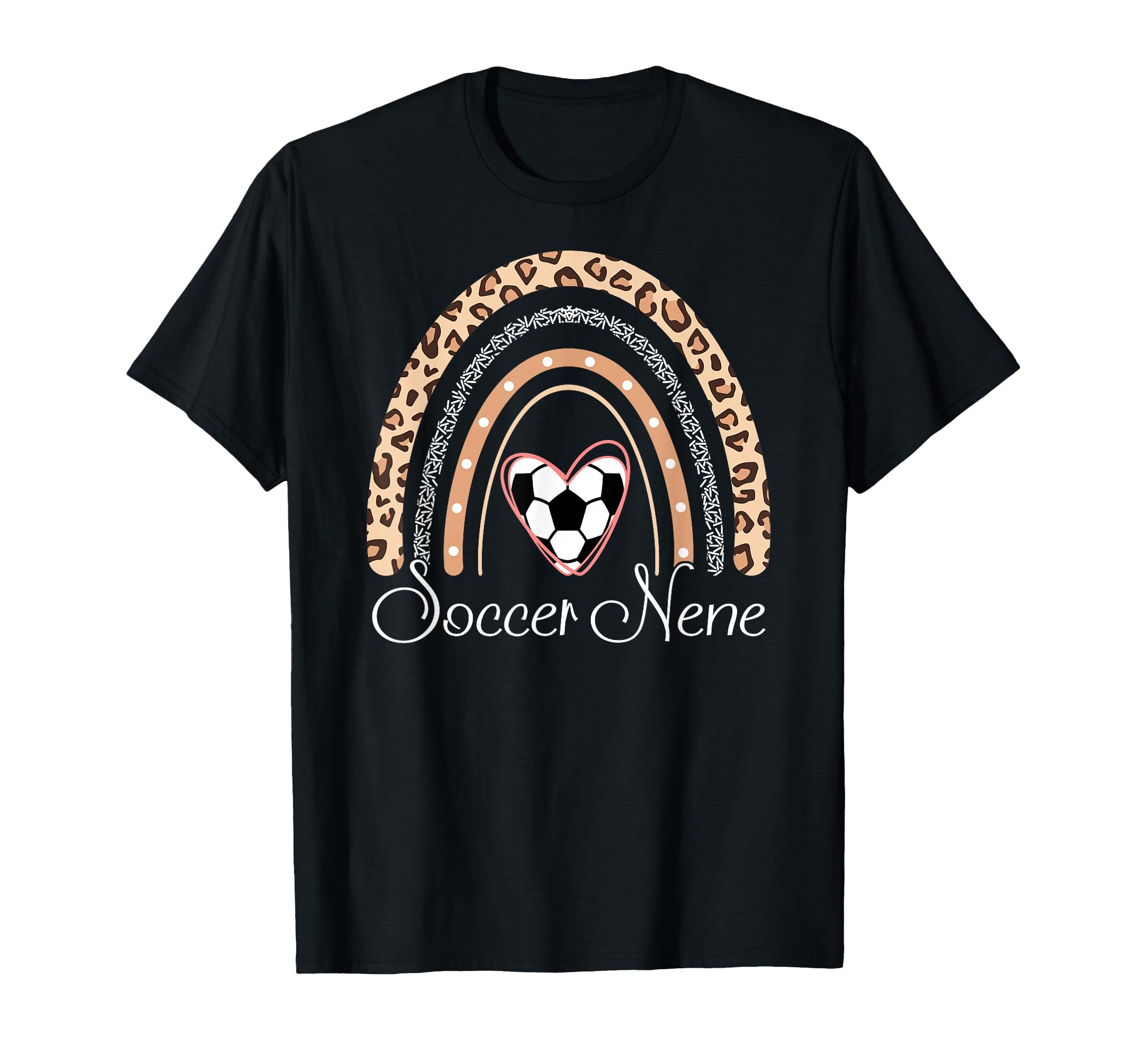 Soccer Nene Boho Rainbow Funny Heart T-Shirt - Streetwear Style for Adults - T-Shirt, Sweatshirt, Hoodie