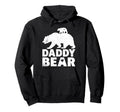 Daddy Bear Father Cub Animal Family Love Hoodie - Unique Graphic Men Women - T-Shirt, Sweatshirt, Hoodie