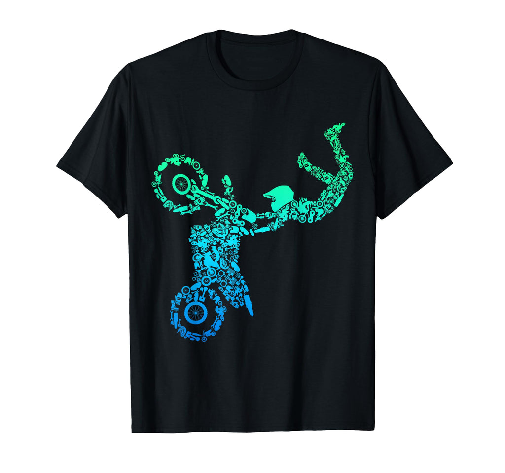 Motocross Enduro Supermoto Bike Dirt Biker T-Shirt - Trendy Graphic Unisex - T-Shirt, Sweatshirt, Hoodie