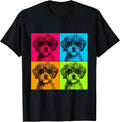 Schnoodle Dog Pop Art Design Illustration Colorful - Adult & Kids T-Shirts, Sweatshirts & Hoodies apparel design preview 1