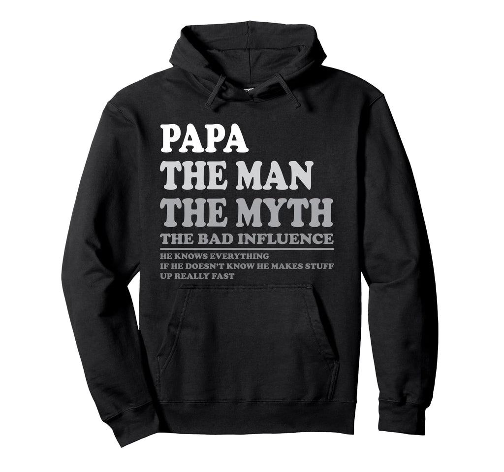 Personalized Dad Papa Grandpa Hoodie - Casual Everyday Wear for Adults - T-Shirt, Sweatshirt, Hoodie