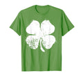 Four Leaf Clover Saint Patrick Day T-Shirt - Custom Art Print for Adults - T-Shirt, Sweatshirt, Hoodie