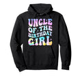 Uncle Birthday Daughter Groovy Dad Hoodie - Streetwear Style Men Women - T-Shirt, Sweatshirt, Hoodie