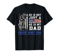 Proud Army Son Not Just Soldier He Is T-Shirt - Minimalist Print Men Women - T-Shirt, Sweatshirt, Hoodie