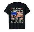Im Dad Grumpy And Veteran Funny T-Shirt - Fun Novelty Design for Adults - T-Shirt, Sweatshirt, Hoodie