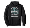 Funny Ice Fishing And Drinking Beer Hoodie - Aesthetic Graphic Men Women - T-Shirt, Sweatshirt, Hoodie