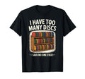 I Have Too Many Discs Dad Disc Golf T-Shirt - Fun Novelty Design Men Women - T-Shirt, Sweatshirt, Hoodie