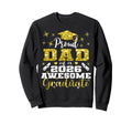 Super Proud Dad 2026 Graduate Senior Sweatshirt - Unique Graphic Men Women - T-Shirt, Sweatshirt, Hoodie