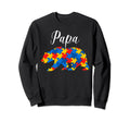 Bear Autism Papa Autism Dad Sweatshirt - Streetwear Style for Adults - T-Shirt, Sweatshirt, Hoodie