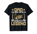 Dad Fishing Legend Dad Fisherman Fathers T-Shirt - Graphic Print Men Women - T-Shirt, Sweatshirt, Hoodie