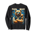 Papa Bear Funny Bears Animal Sweatshirt - Fun Novelty Design for Adults - T-Shirt, Sweatshirt, Hoodie