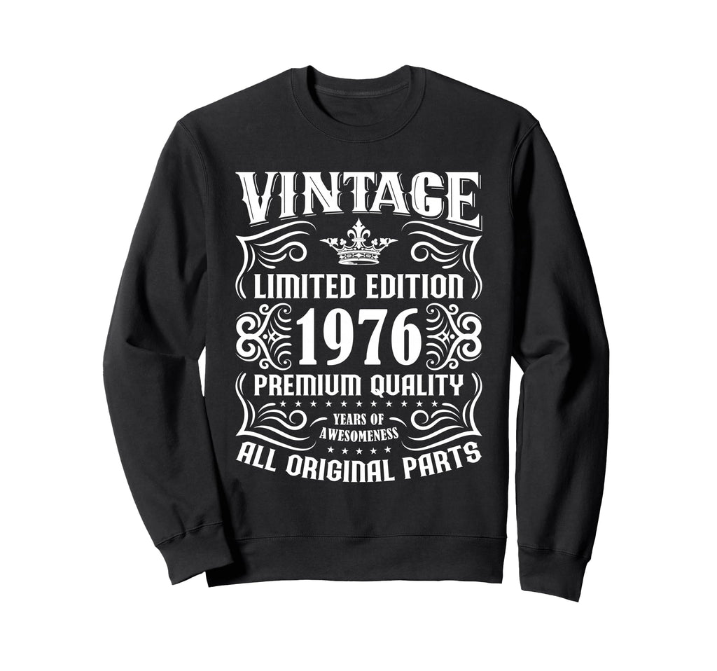 1976 T Shirts Funny 50Th Birthday Sweatshirt - Unique Graphic Unisex - T-Shirt, Sweatshirt, Hoodie