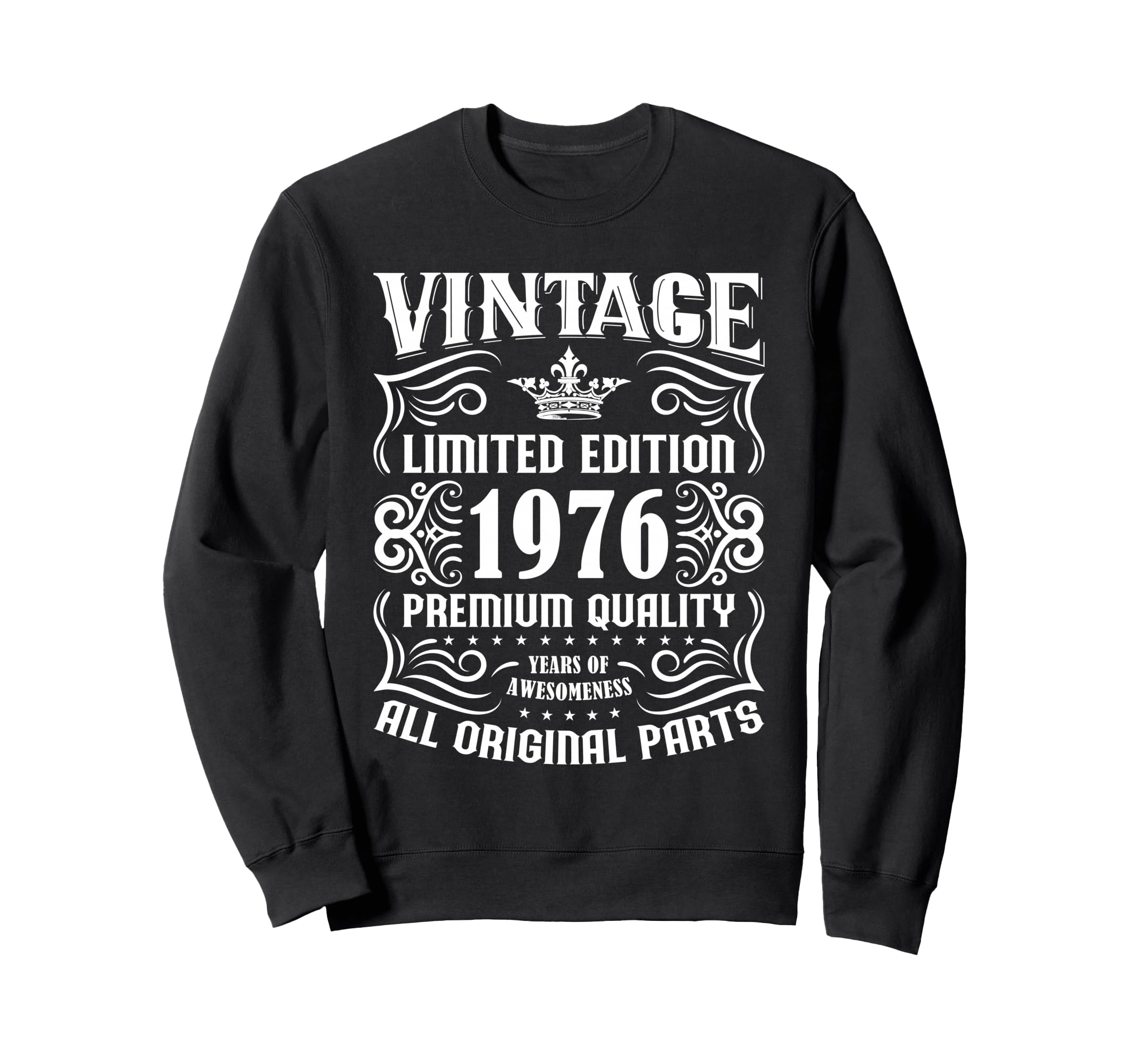 1976 T Shirts Funny 50Th Birthday Sweatshirt - Unique Graphic Unisex - T-Shirt, Sweatshirt, Hoodie
