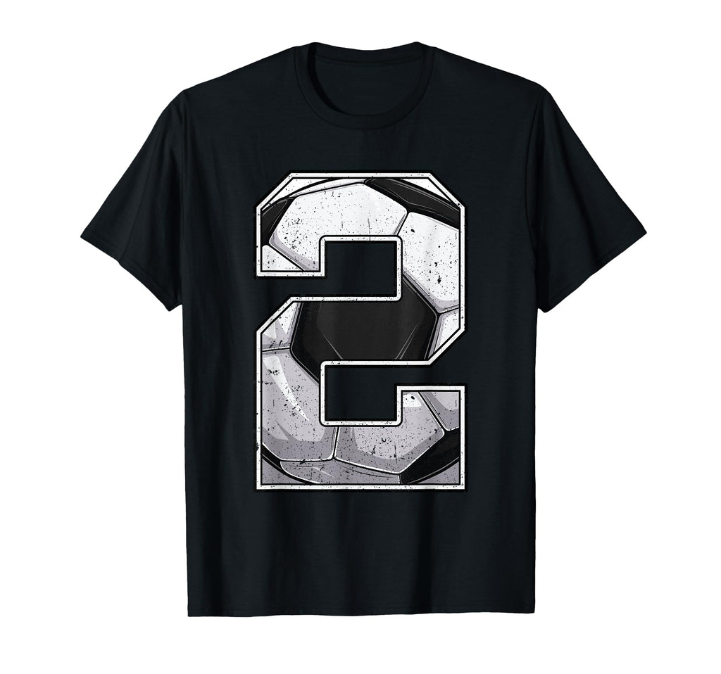 Soccer Second 2Nd Birthday Two 2 T-Shirt - Novelty Apparel for Adults - T-Shirt, Sweatshirt, Hoodie