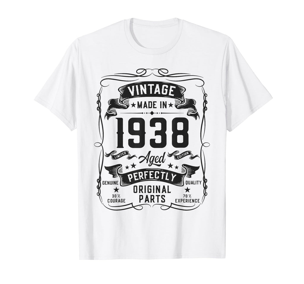 1938 88Yr 88Th Birthday Gifts 88 T-Shirt - Streetwear Style Men Women - T-Shirt, Sweatshirt, Hoodie