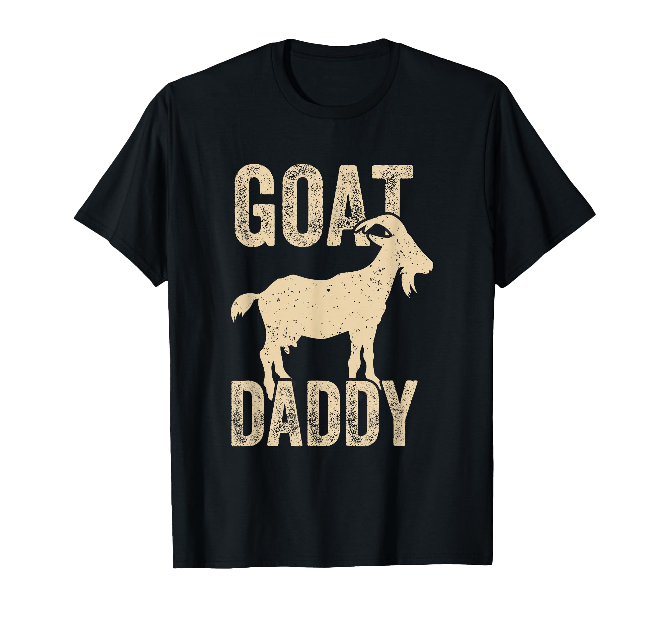 Goat Daddy Greatest Dad All Time Funny T-Shirt - Graphic Print Men Women - T-Shirt, Sweatshirt, Hoodie