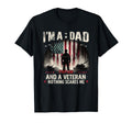 Im Dad Papaw And Veteran Grandpa T-Shirt - Minimalist Print Men Women - T-Shirt, Sweatshirt, Hoodie