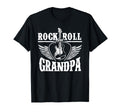 Rock And Roll Grandpa Funny T-Shirt - Novelty Apparel Men Women - T-Shirt, Sweatshirt, Hoodie