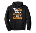 Cooler Twin Dad Novelty Funny Hoodie - Casual Everyday Wear for Adults - T-Shirt, Sweatshirt, Hoodie