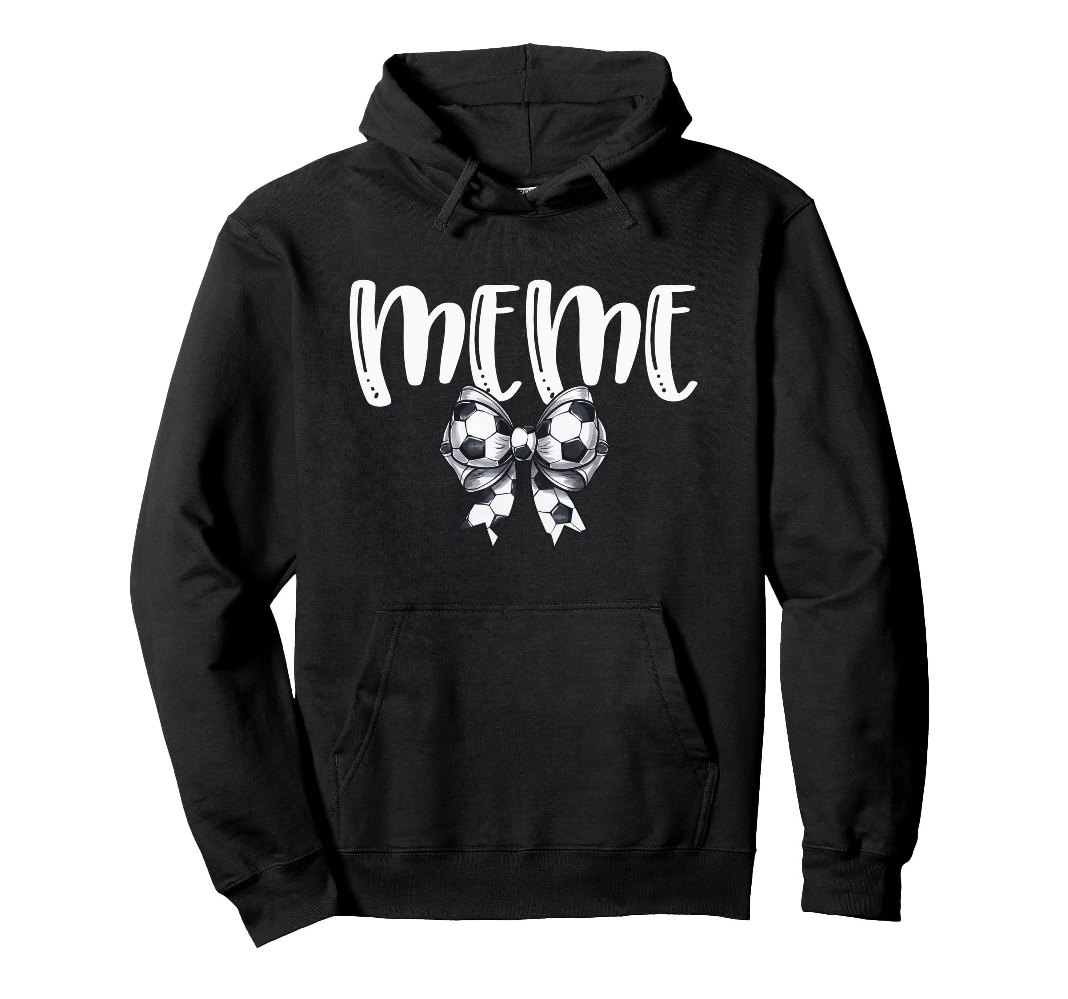 Coquette Soccer Meme Spirit Hoodie - Graphic Print for Adults - T-Shirt, Sweatshirt, Hoodie