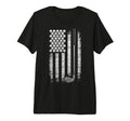 Us Flag Golf Golfer Golfing Dad T-Shirt - Trendy Graphic for Adults - T-Shirt, Sweatshirt, Hoodie