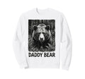 Daddy Bear Family Matching Dad Sweatshirt - Minimalist Print for Adults - T-Shirt, Sweatshirt, Hoodie