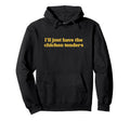 Chicken Tenders Funny Chicken Nuggets Hoodie - Trendy Graphic Men Women - T-Shirt, Sweatshirt, Hoodie
