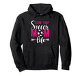 Livin That Soccer Mom Life Soccer Hoodie - Casual Everyday Wear Unisex - T-Shirt, Sweatshirt, Hoodie