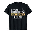 Mens Father Husband Meat Smoker Legend T-Shirt - Graphic Print Unisex - T-Shirt, Sweatshirt, Hoodie