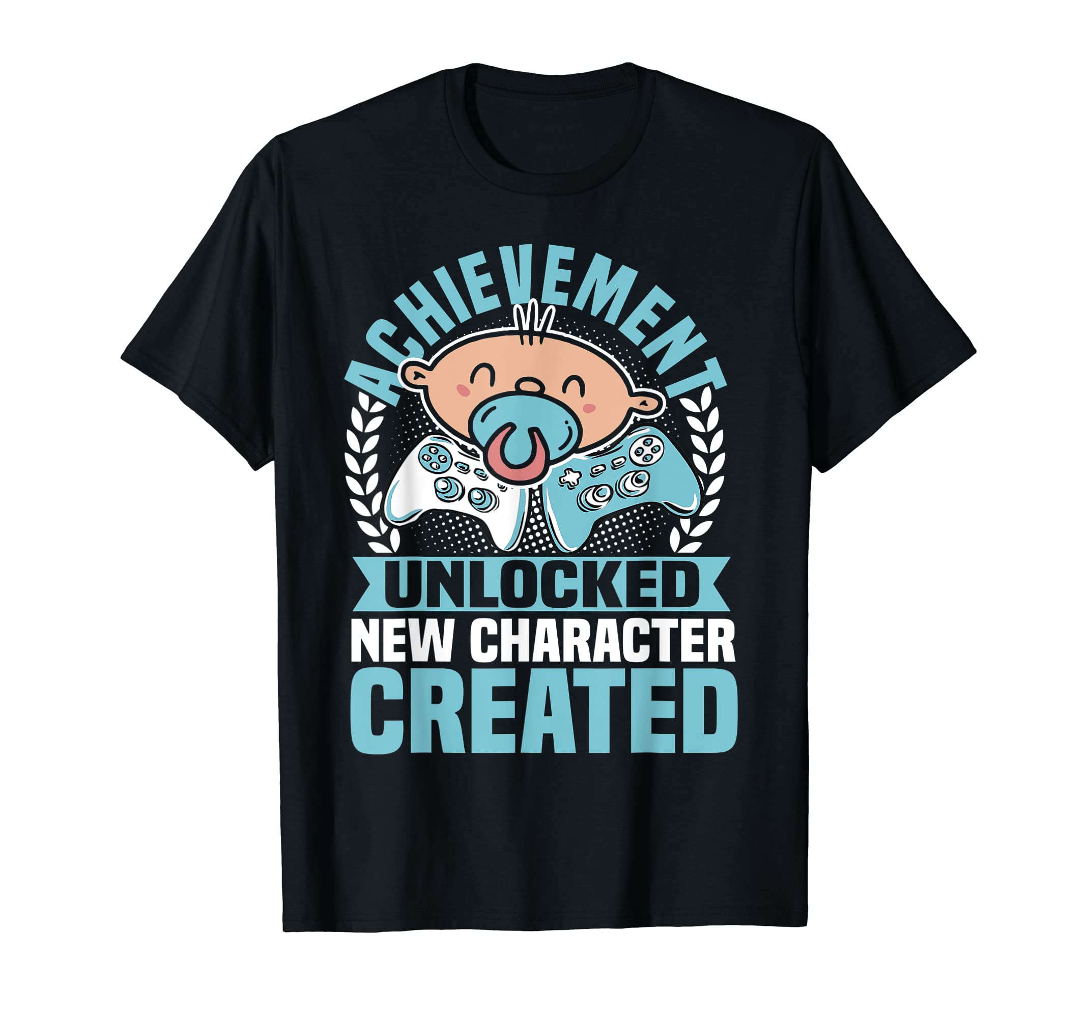 Mens Achievement Unlocked New Charackter T-Shirt - Custom Art Print Unisex - T-Shirt, Sweatshirt, Hoodie