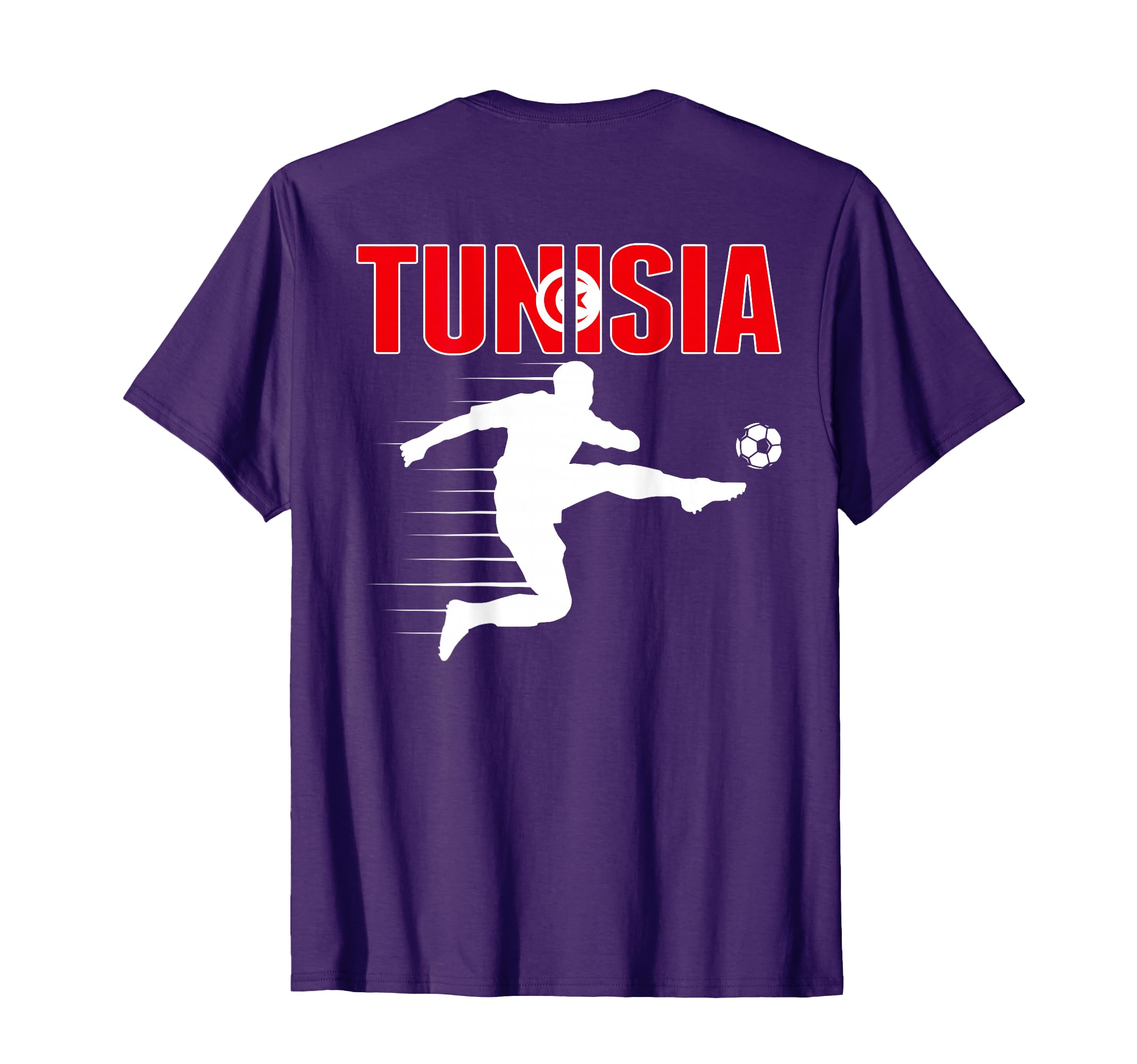 Tunisia Soccer Fans Jersey Proud T-Shirt - Trendy Graphic for Adults - T-Shirt, Sweatshirt, Hoodie