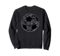 Dark Grey Camo Soccer Dark Sweatshirt - Custom Art Print Men Women - T-Shirt, Sweatshirt, Hoodie
