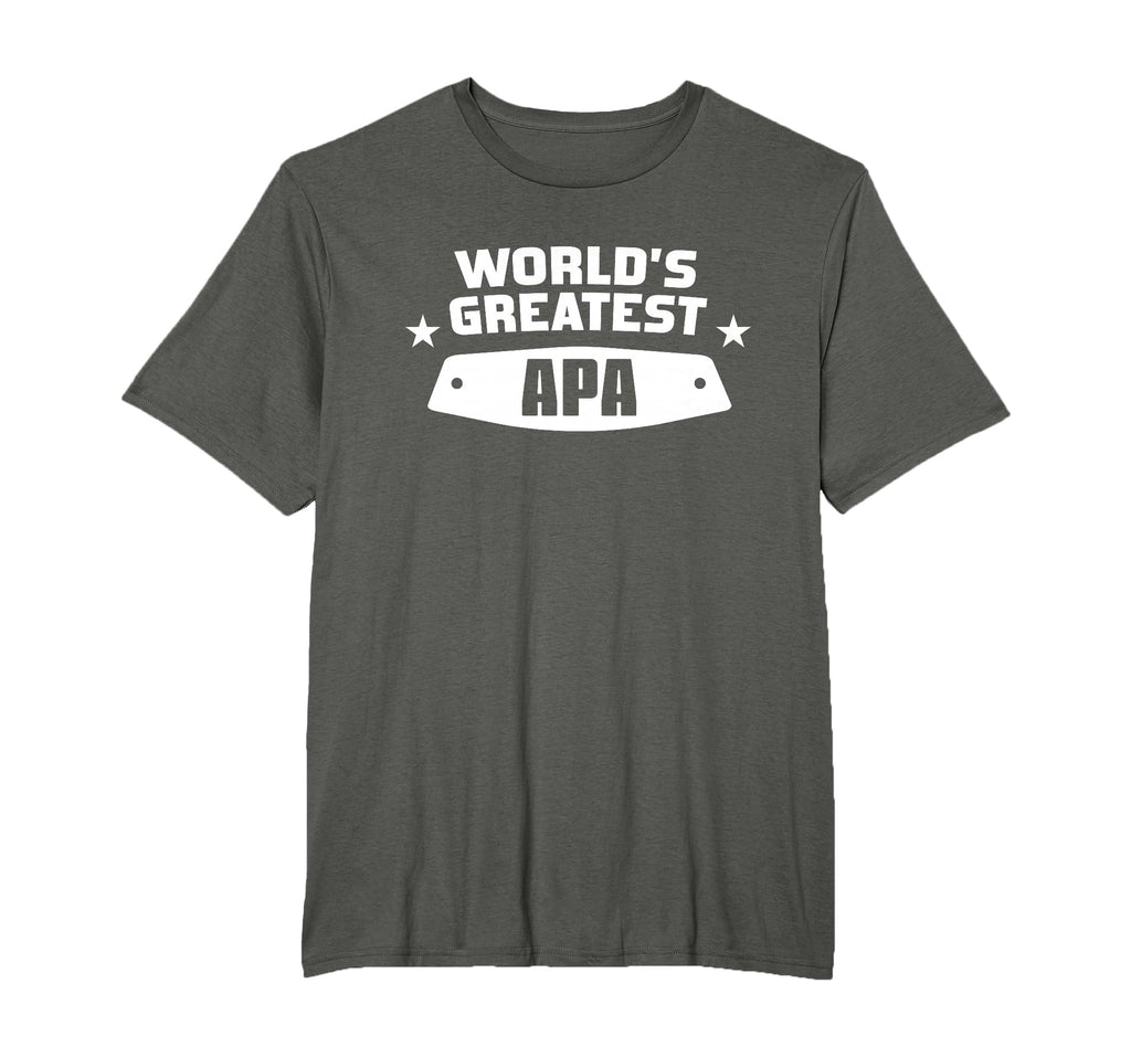 Worlds Greatest Apa Hungarian Dad T-Shirt - Custom Art Print Men Women - T-Shirt, Sweatshirt, Hoodie