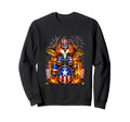 4Th July Eagle Playing Drum Sweatshirt - Unique Graphic Men Women - T-Shirt, Sweatshirt, Hoodie