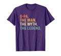 G Pa Myth Legend Dad Grandpa T-Shirt - Trendy Graphic Unisex - T-Shirt, Sweatshirt, Hoodie