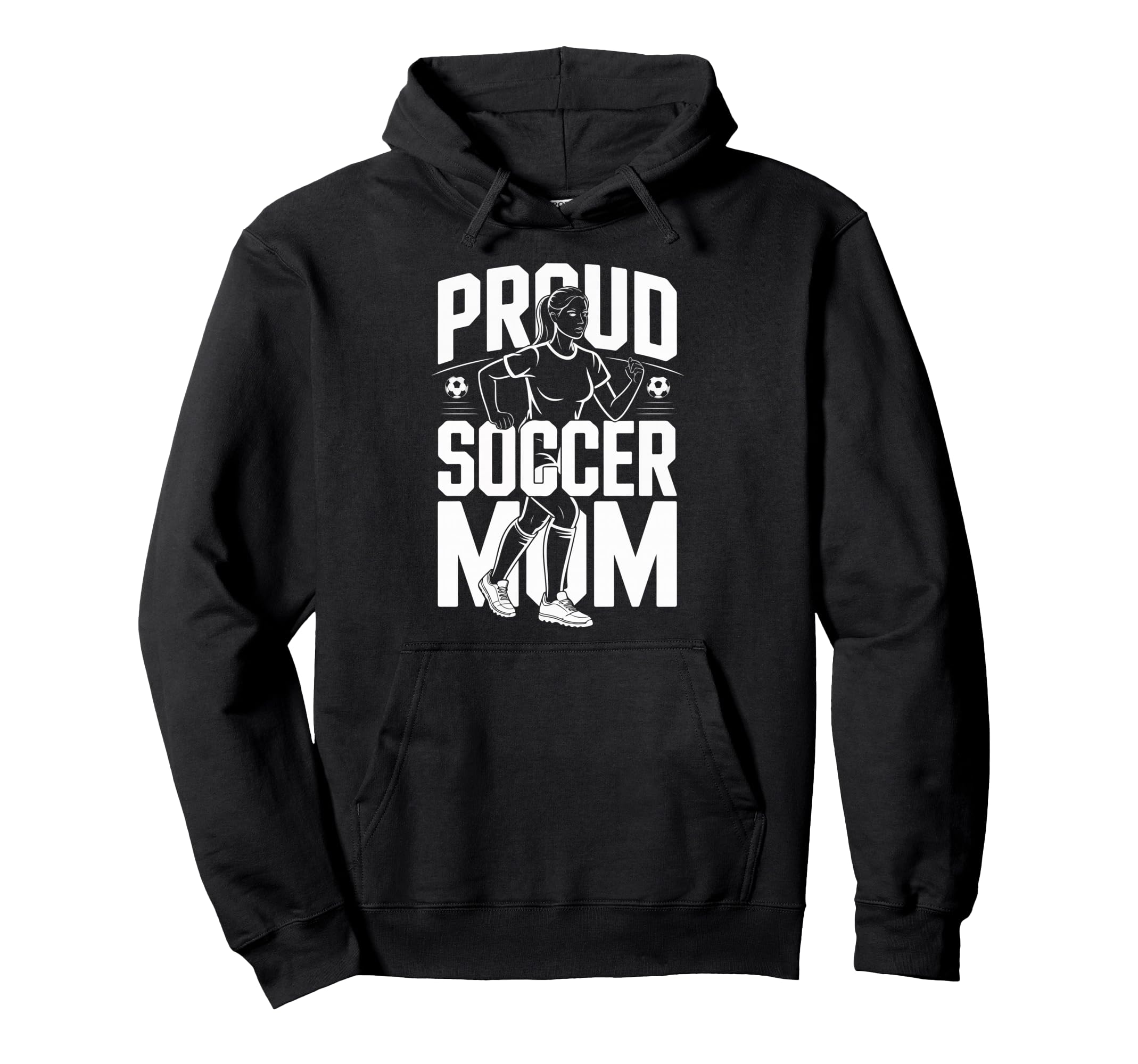 Proud Soccer Mom Sunset Vibes Hoodie - Fun Novelty Design Unisex - T-Shirt, Sweatshirt, Hoodie