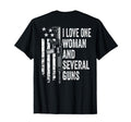 I Love One And Several Guns Husband T-Shirt - Unique Graphic for Adults - T-Shirt, Sweatshirt, Hoodie