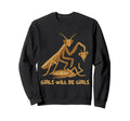 Will Be Praying Mantis Sweatshirt - Trendy Graphic Men Women - T-Shirt, Sweatshirt, Hoodie