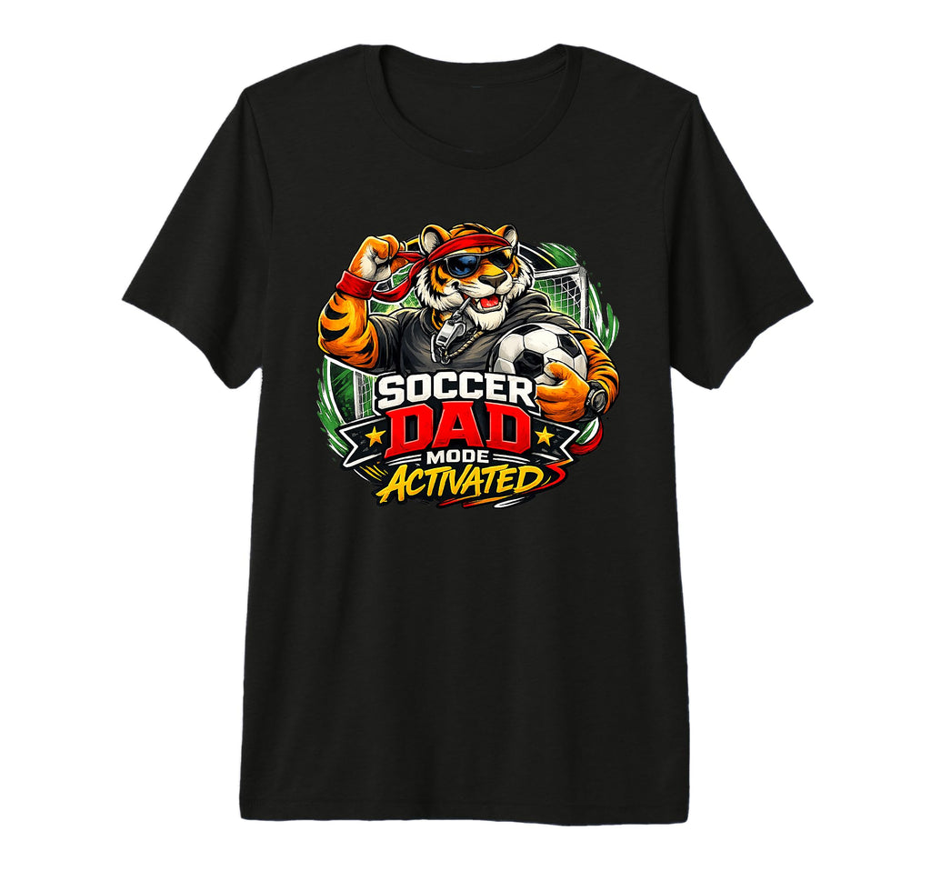 Mens Soccer Dad Mode Activated Funny T-Shirt - Trendy Graphic Unisex - T-Shirt, Sweatshirt, Hoodie