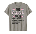Gaga Grandma Rules Gaga Grandmother T-Shirt - Unique Graphic Unisex - T-Shirt, Sweatshirt, Hoodie