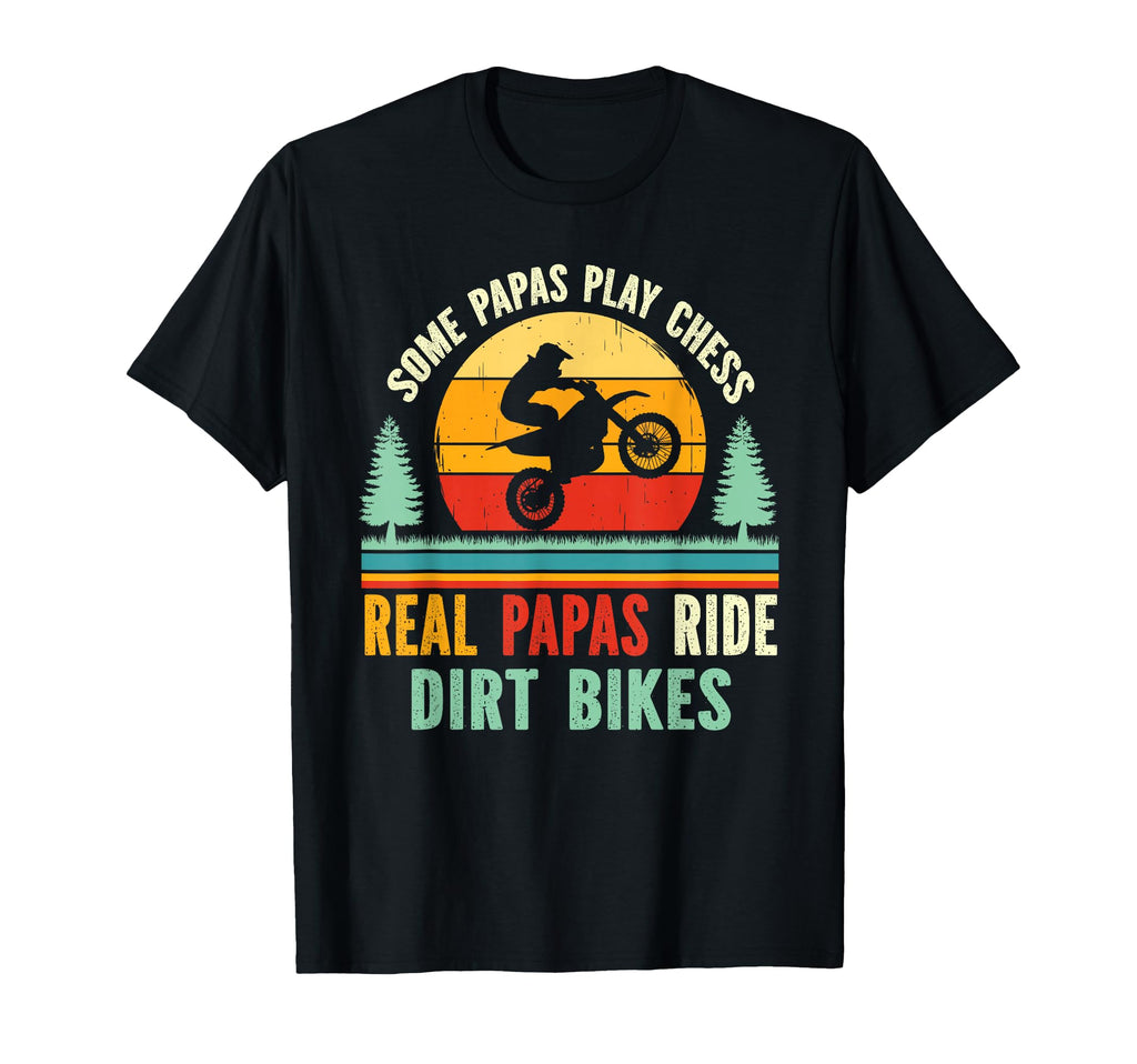 Mx Motocross Papa Bike Supermoto Dirt T-Shirt - Streetwear Style Unisex - T-Shirt, Sweatshirt, Hoodie