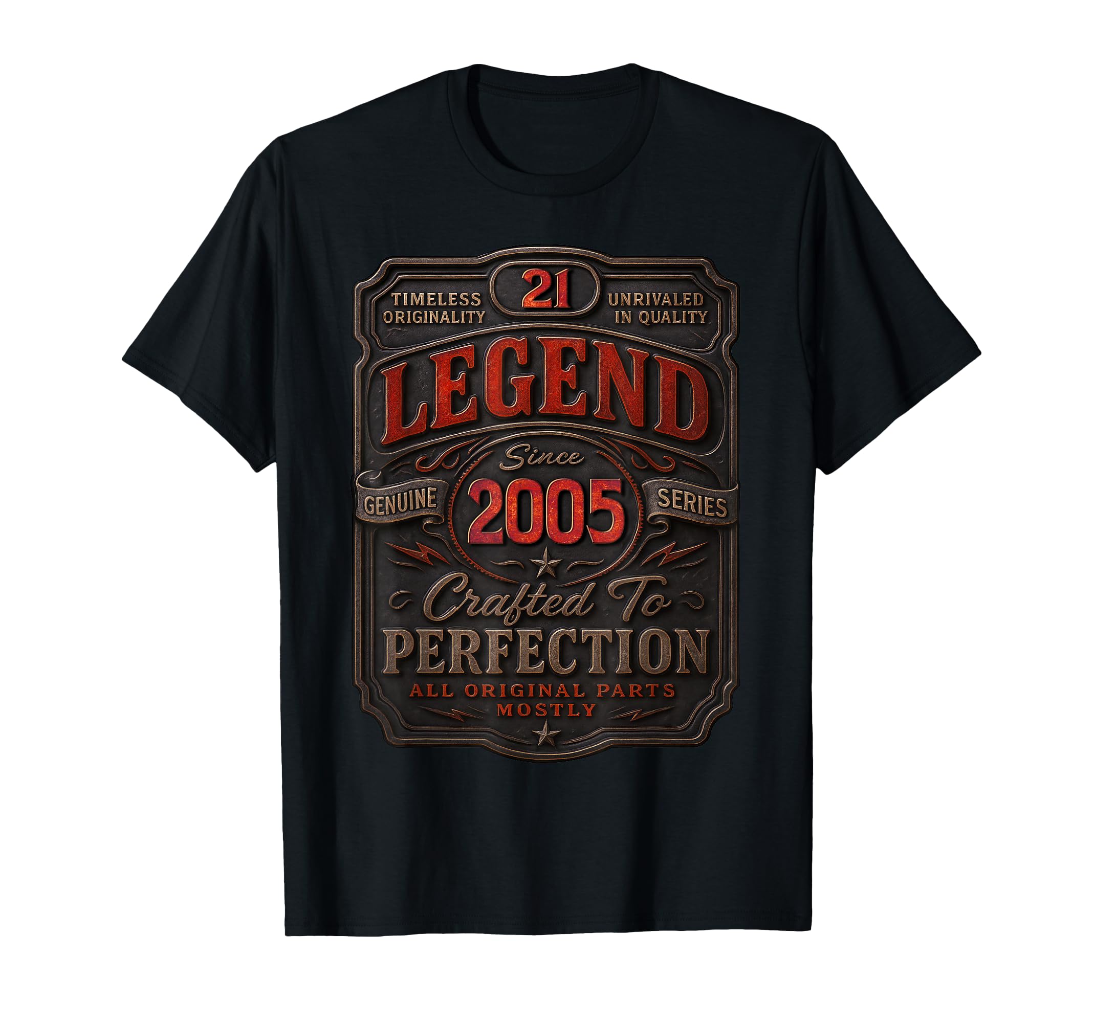 2005 21 Year Old 21St Birthday T-Shirt - Fun Novelty Design Men Women - T-Shirt, Sweatshirt, Hoodie