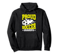 Proud Soccer Grandpa Hoodie - Unique Graphic for Adults - T-Shirt, Sweatshirt, Hoodie