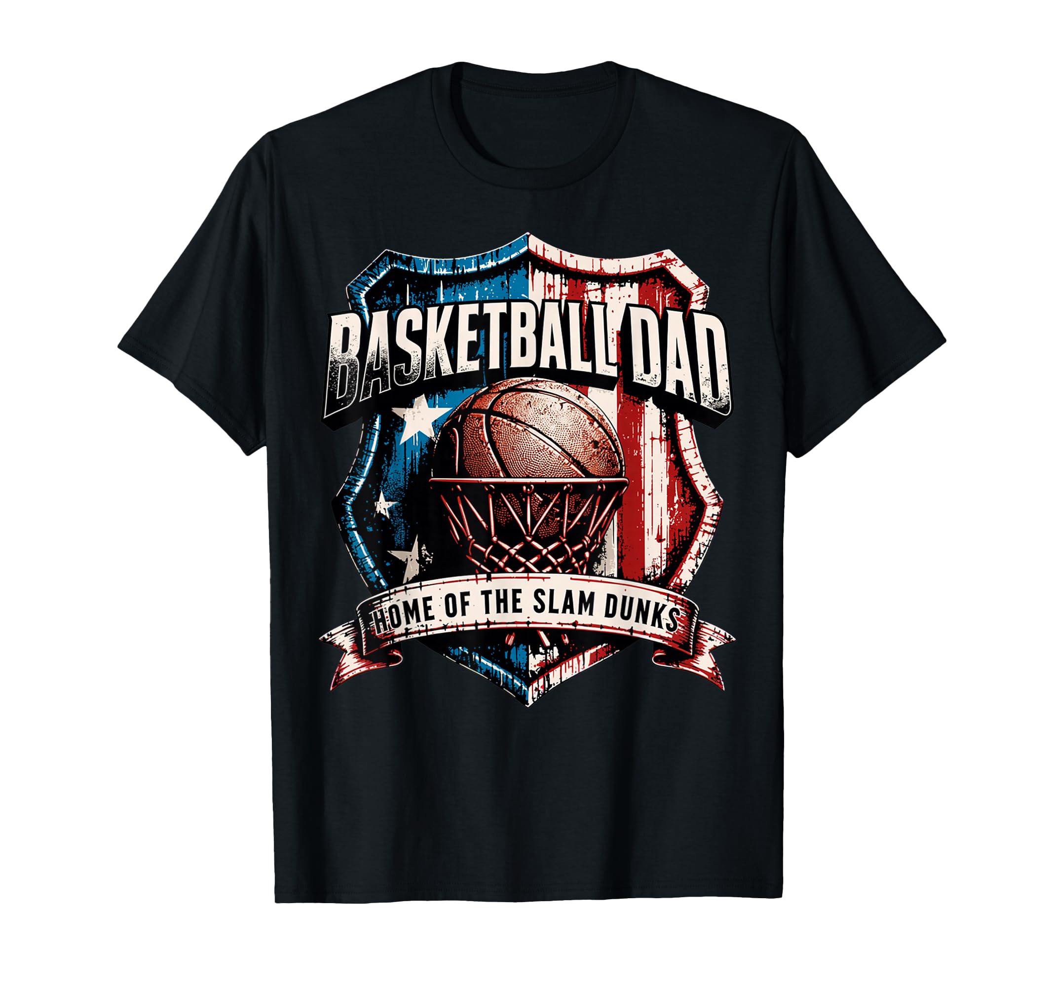 Basketball Dad Home Slam Dunks T-Shirt - Trendy Graphic for Adults - T-Shirt, Sweatshirt, Hoodie