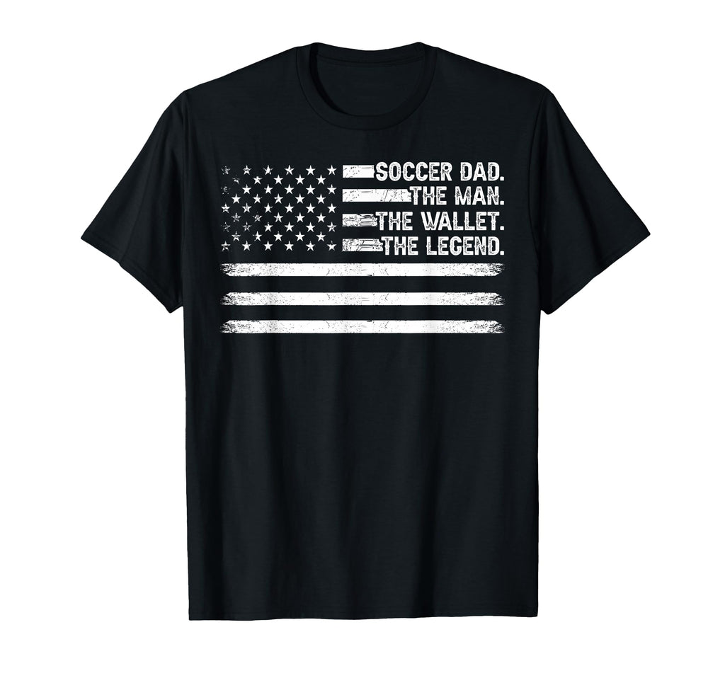 Soccer Dad Wallet Legend Fathers Day T-Shirt - Streetwear Style for Adults - T-Shirt, Sweatshirt, Hoodie