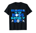 Grandpa Boss Birthday Family T-Shirt - Casual Everyday Wear Men Women - T-Shirt, Sweatshirt, Hoodie