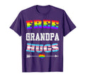 Free Grandpa Hugs Lgbt Gay T-Shirt - Casual Everyday Wear for Adults - T-Shirt, Sweatshirt, Hoodie